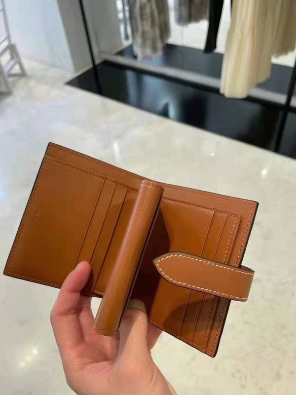 small wallet triomphe in triomphe canvas