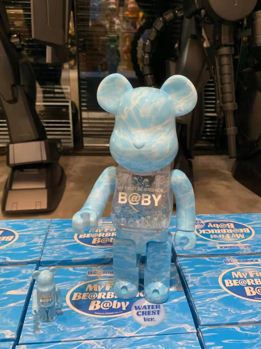 Bearbrick Baby Water Crest ( 400% + 100% )