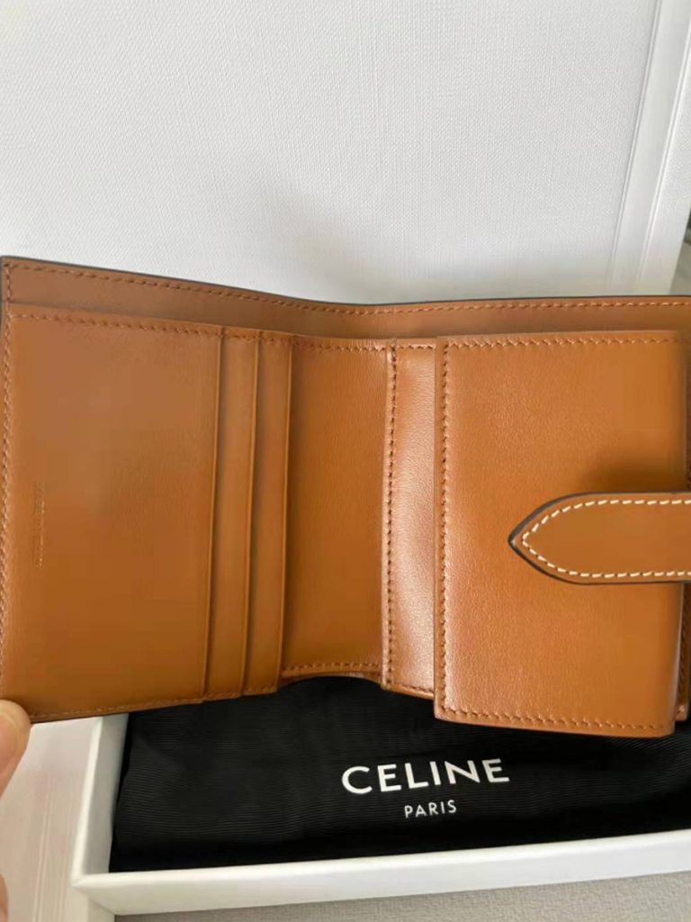 small wallet triomphe in triomphe canvas