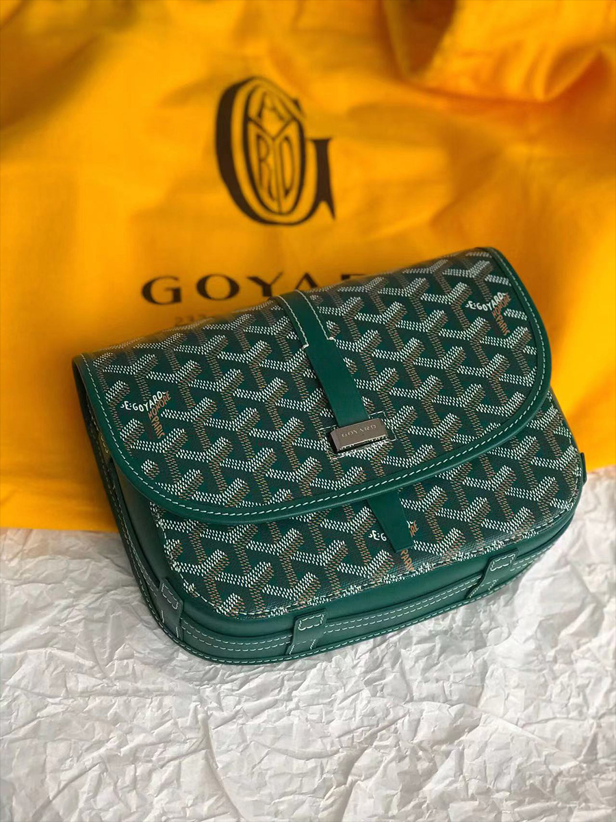 Goyard Small Messenger Bag in Green