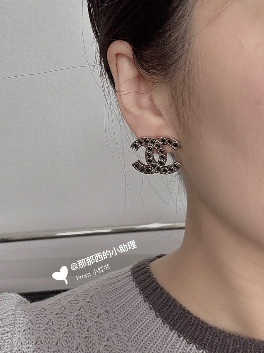 Chanel Big Earrings