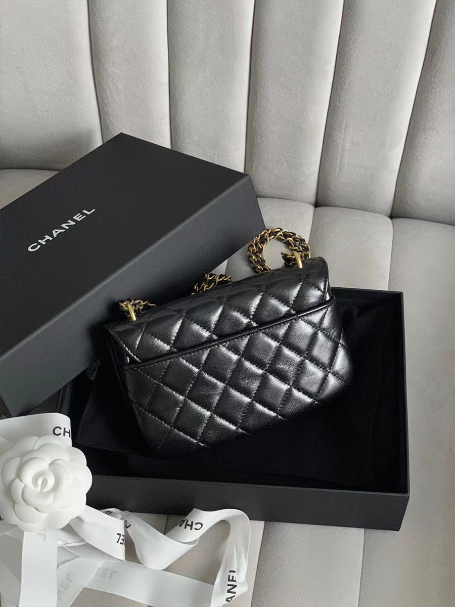 Chanel Flap Phone Holder with Chain